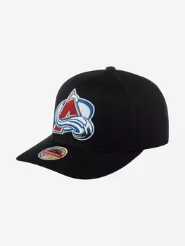 Бейсболка MITCHELL NESS HHSSINTL1245-CAVBLCK Colorado Avalanche NHL (черный), Черный