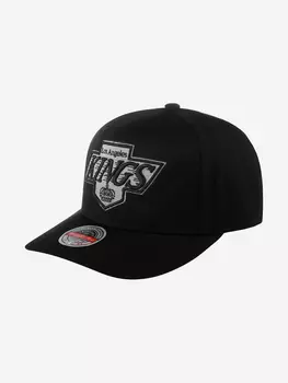 Бейсболка MITCHELL NESS HHSSINTL1245-LAKBLCK Los Angeles Kings NHL (черный), Черный