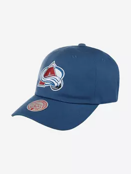 Бейсболка MITCHELL NESS HLUX5369-CAVYYPPPLTBL Colorado Avalanche NHL (синий), Синий