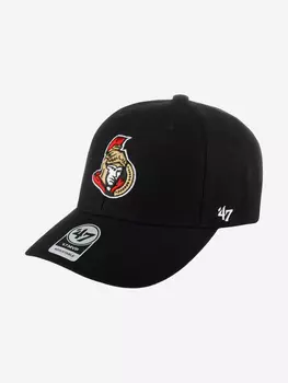 Бейсболка 47 BRAND H-MVP24WBV-BK Ottawa Senators NHL (черный), Черный