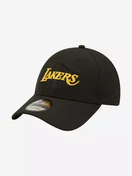 Бейсболка мужская New Era 9Forty NBA Los Angeles Lakers, Черный, размер Без размера