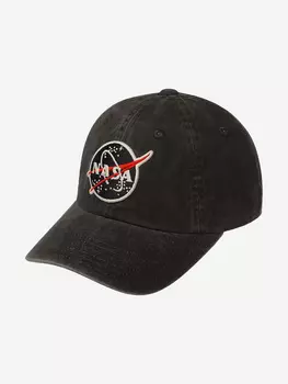 Бейсболка AMERICAN NEEDLE 36670A-NASA Space with NASA New Raglan (черный), Черный