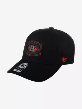 Бейсболка 47 BRAND H-MVPSP10WBP-BK Montreal Canadiens NHL (черный), Черный