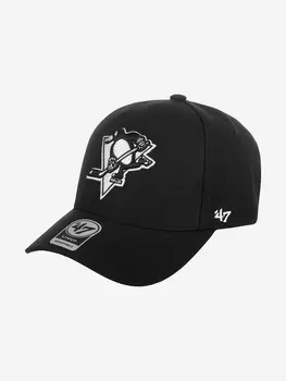Бейсболка 47 BRAND H-MVPSP15WBP Pittsburgh Penguins NHL (черный), Черный