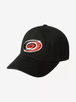 Бейсболка AMERICAN NEEDLE 40742B-CAH Carolina Hurricanes Blue Line NHL (черный), Черный
