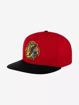 Бейсболка AMERICAN NEEDLE 42692A-CBH Chicago Blackhawks Tradition NHL (красный), Красный