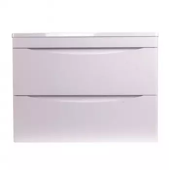 Тумба под раковину подвесная Style Line Бергамо мини 70 белая