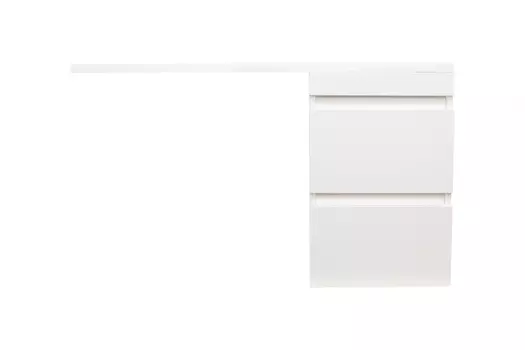 Тумба под стиральную машину подвесная Style Line Даллас 100 белая