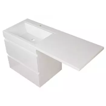 Тумба под стиральную машину Style Line Даллас 150 белая