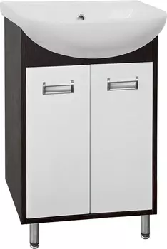 Тумба для комплекта Style Line Эко Стиль W №9 50 белая, венге