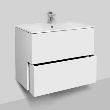 Тумба с раковиной Am.Pm Spirit V2.0 60 белый глянец