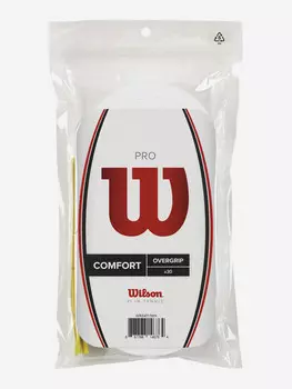 Намотка верхняя Wilson Pro Overgrip 30PK WH, Белый