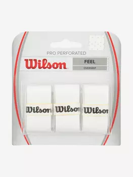 Намотка верхняя Wilson Pro Overgrip Perforated WH, Белый