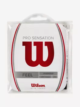 Намотка верхняя Wilson Pro Overgrip Sensation 12PK BK, Белый