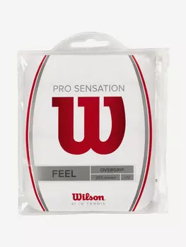 Намотка верхняя Wilson Pro Overgrip Sensation 12PK WH, Белый