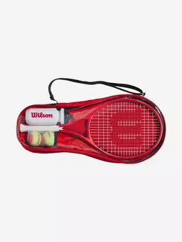 Набор для большого тенниса детский Wilson Roger Federer Start Set 25 Junior, Красный