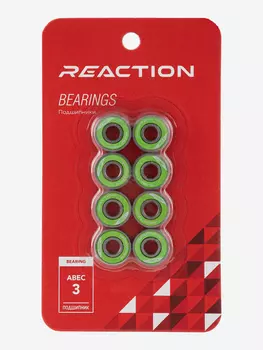 Набор подшипников Reaction АВЕС 3, 8 шт., Зеленый