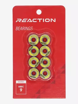 Набор подшипников Reaction АВЕС 9, 8 шт., Желтый