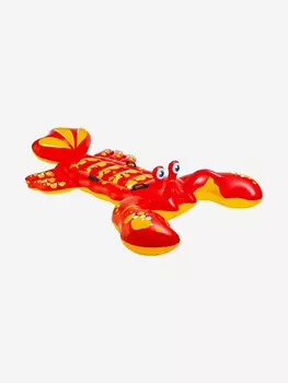 Надувная игрушка-наездник Intex 57528 "Краб" (213х137см) 3+, Красный