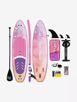 Надувная SUP-доска SKATINGER RAPUNZEL 11' 335*83*15 см, Розовый
