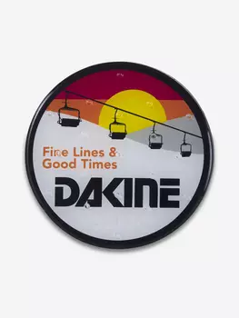 Наклейки на сноуборд Dakine Circle Mat Fine Lines, Мультицвет