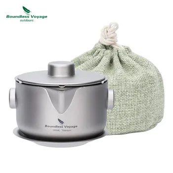 Чайник Boundless Voyage Ti3136D/Ti3137D из титана 180 мл