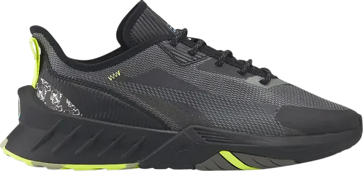 Кроссовки Puma RKDO Esports x Maco SL Black Lime Squeeze, черный