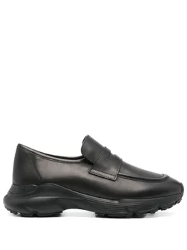 Кожаные лоферы Tod's, черный