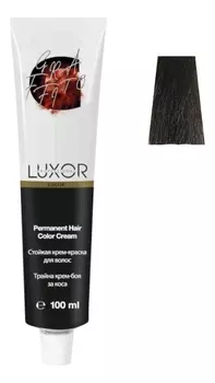Стойкая крем-краска для волос с протеинами пшеницы Luxor Color Permanent Hair Color Cream 100мл: 5.1 Светлый коричневый пепельный