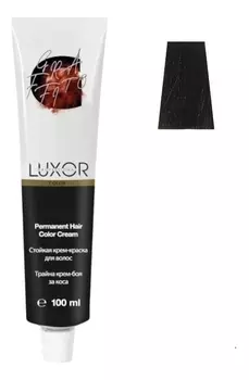 Стойкая крем-краска для волос с протеинами пшеницы Luxor Color Permanent Hair Color Cream 100мл: 5.74 Светлый коричневый шоколадный медный