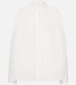 Оверсайз рубашка Dries Van Noten, белый