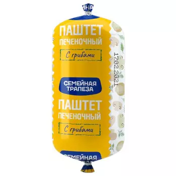 Паштет печеночный с грибами 250 гр кузминки