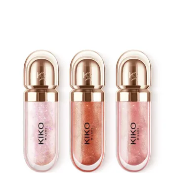 Exclusive Трио 3D Hydra Lipgloss Limited Edition Kiko Milano