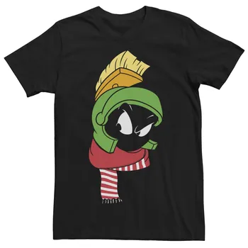 Мужская зимняя футболка Looney Tunes Marvin The Martian Wear Licensed Character
