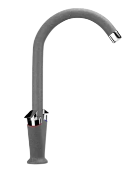 Смеситель для кухни Ulgran U-011-342, графит