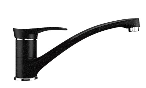 Смеситель для кухни Ulgran U-003-308, черный