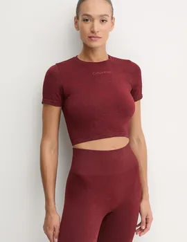 Тренировочная футболка Calvin Klein Performance, гранатовый
