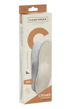 Стельки ComForma Step C 7147 ортопедические каркасные зимние р 41, пара