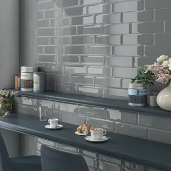 Настенная плитка Kerama Marazzi Аккорд 8.5x28.5 см 0.97 м глянцевая цвет дымчато-темный