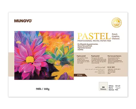Альбом-склейка для пастели MUNGYO "Pastel" А3 20 л 160 г (белая бумага)