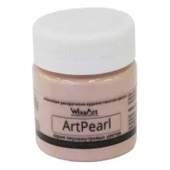 Краска ArtPearl, Хамелеон, кремовый 40мл Wizzart