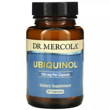 Dr. Mercola, убихинол, 150 мг, 30 капсул