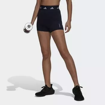 Женские шорты adidas Techfit Short Leggings (Синие)