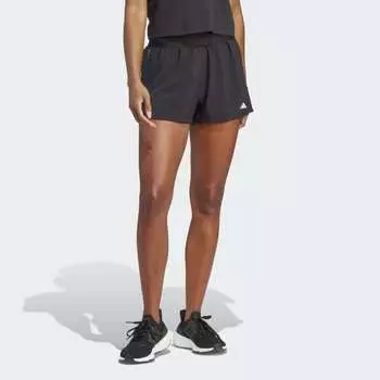 Женские шорты adidas Training Hyperglam Pacer Shorts (Черные)