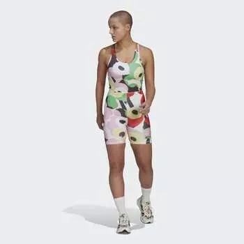 Женский костюм adidas x Marimekko Training Onesie (Оранжевый)