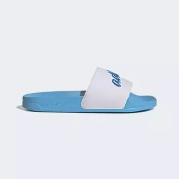 Женские шлепанцы adidas Adilette Shower Slides (Белые)