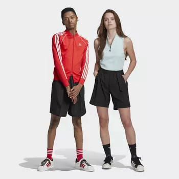 Женские шорты adidas Adicolor Contempo Tailored Shorts (Gender Neutral) (Черные)