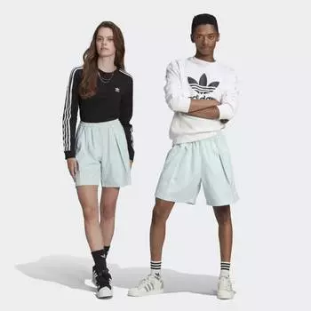 Женские шорты adidas Adicolor Contempo Tailored Shorts (Gender Neutral) (Синие)