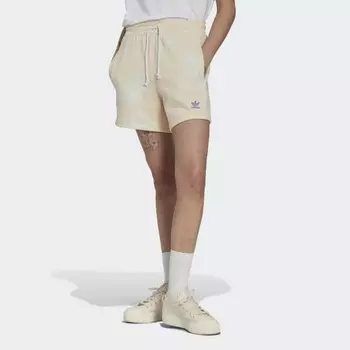 Женские шорты adidas Allover Print Loose Shorts (Синие)