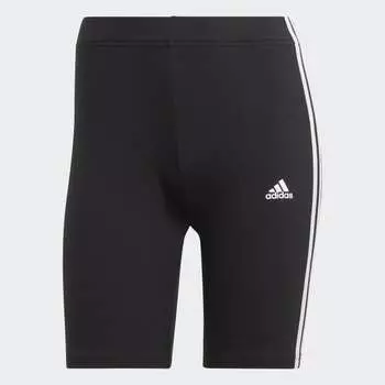 Женские шорты adidas Essentials 3-Stripes Bike Shorts (Черные)